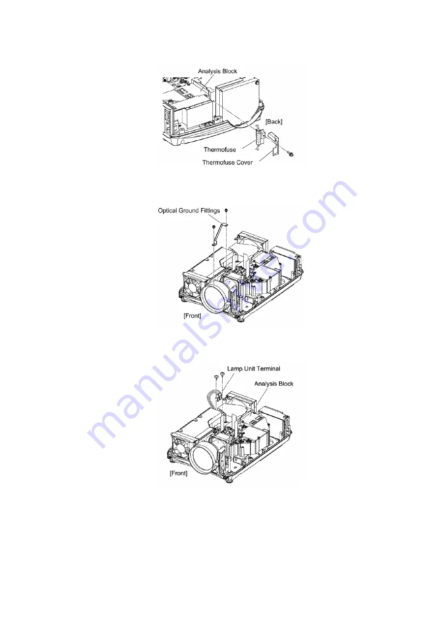 Panasonic PT-L520E Service Manual Download Page 23