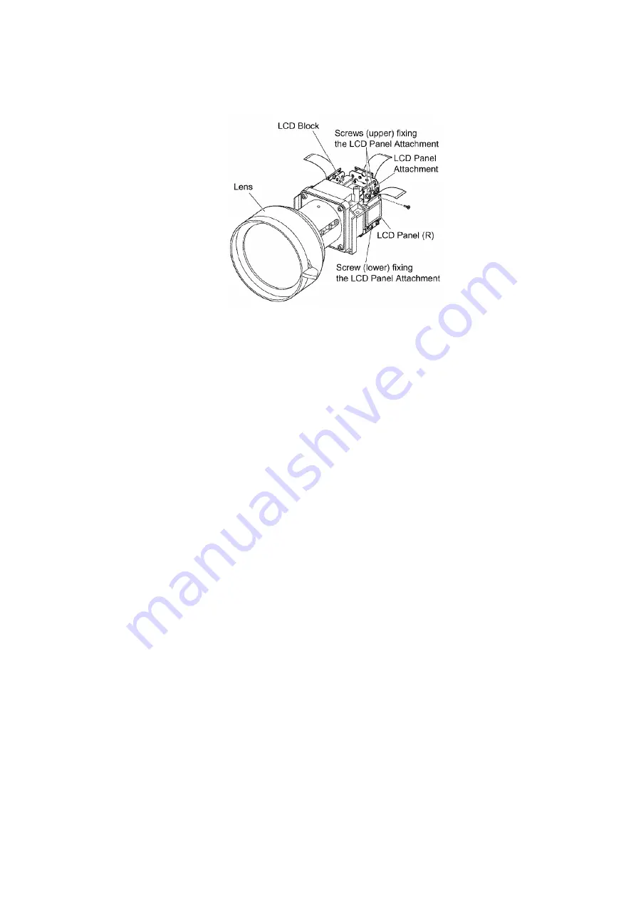 Panasonic PT-L520E Service Manual Download Page 25