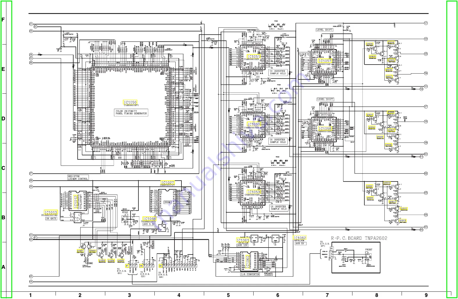 Panasonic PT-L520E Service Manual Download Page 118