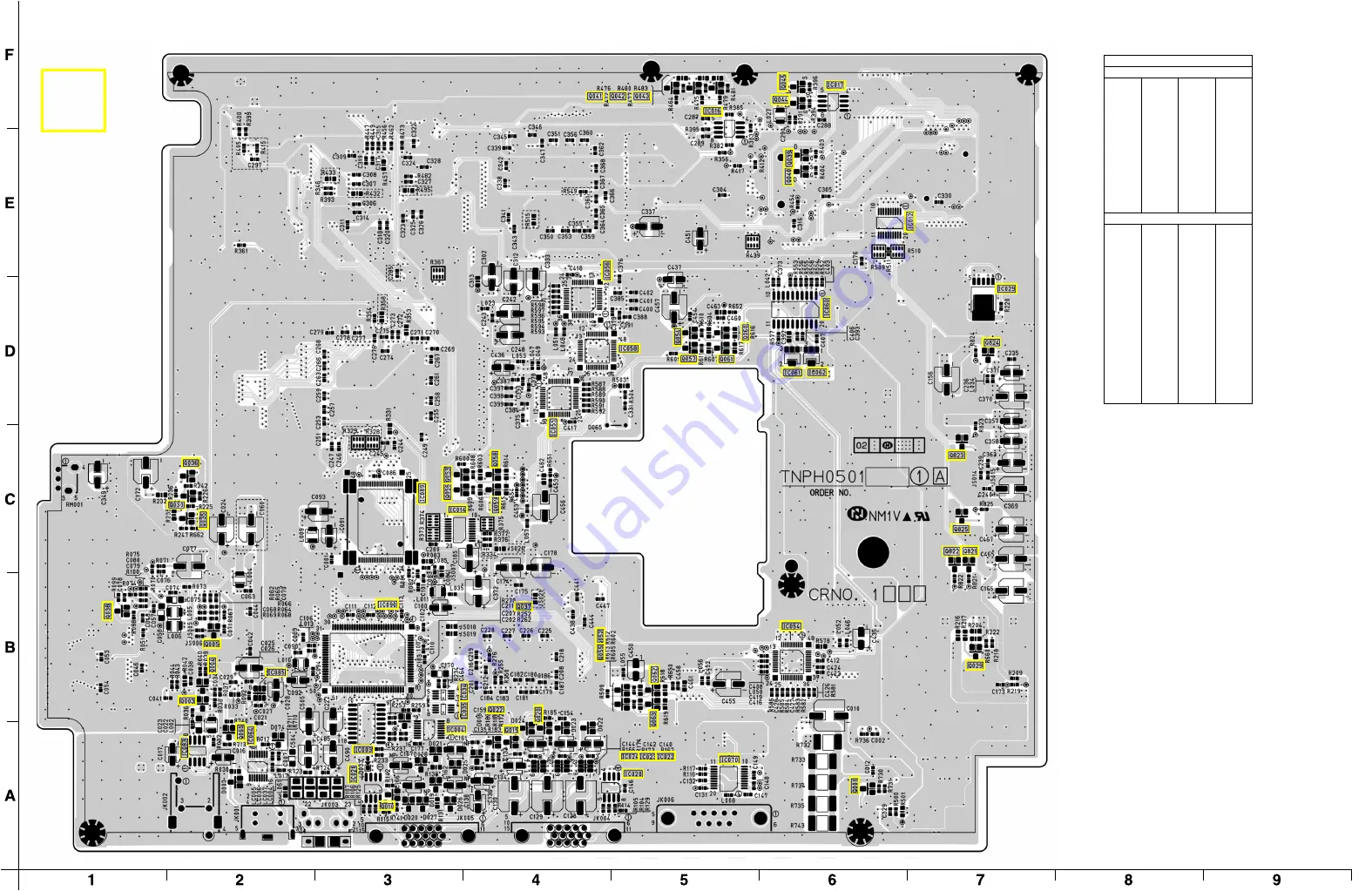 Panasonic PT-L520E Service Manual Download Page 127