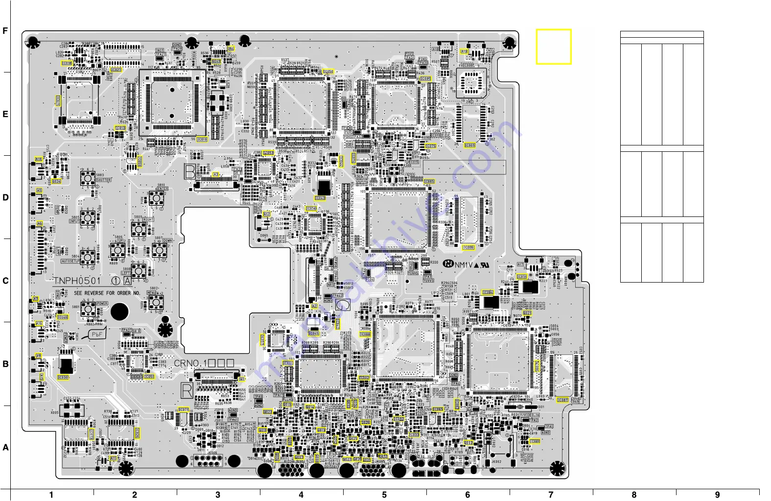 Panasonic PT-L520E Service Manual Download Page 128