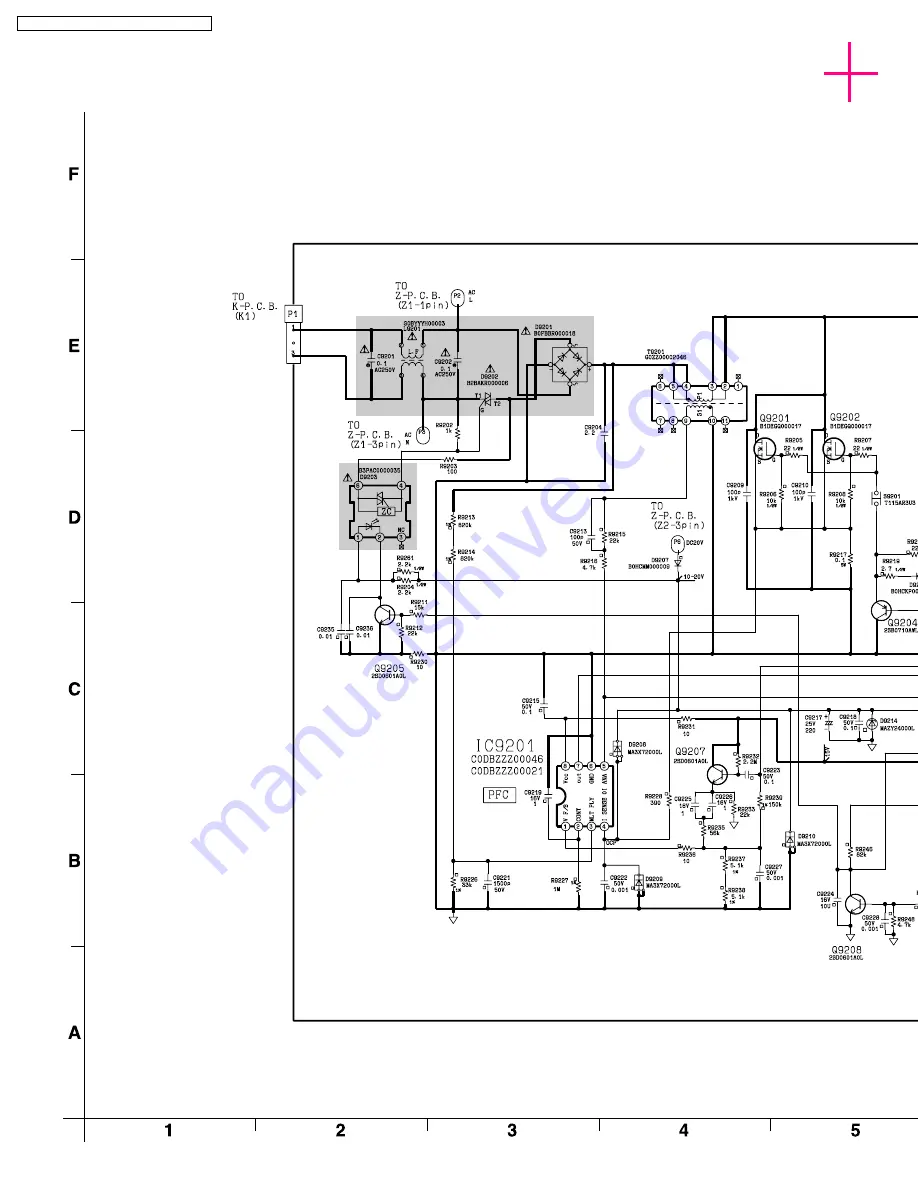 Panasonic PT-L520E Service Manual Download Page 156