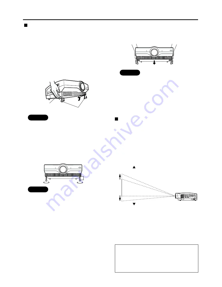 Panasonic PT-L6510U Operating Instructions Manual Download Page 24