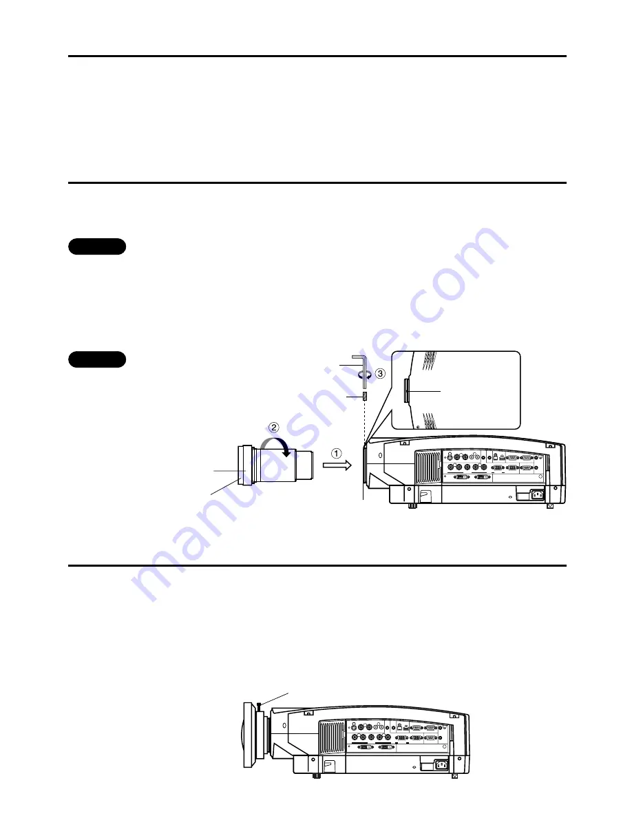 Panasonic PT-L6510UL Скачать руководство пользователя страница 3