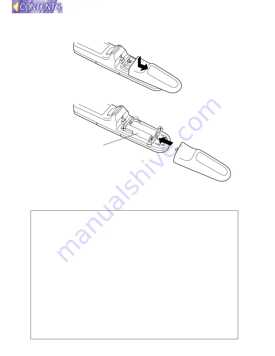 Panasonic PT-L750E Operating Instructions Manual Download Page 22