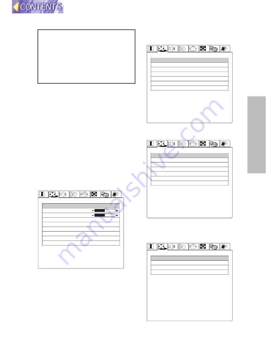 Panasonic PT-L750E Operating Instructions Manual Download Page 41