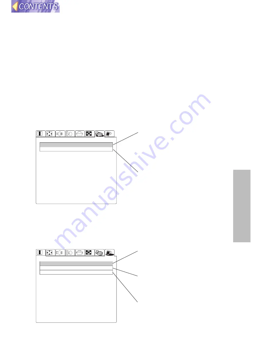 Panasonic PT-L750E Operating Instructions Manual Download Page 49