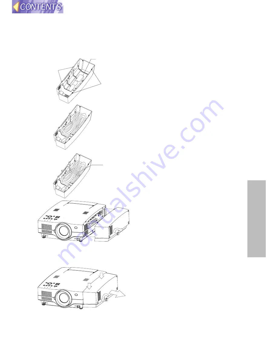 Panasonic PT-L750E Operating Instructions Manual Download Page 55