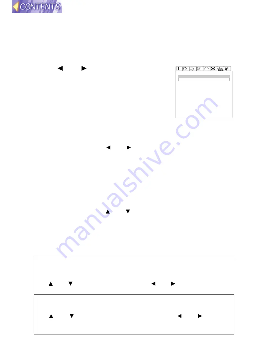 Panasonic PT-L750E Operating Instructions Manual Download Page 104