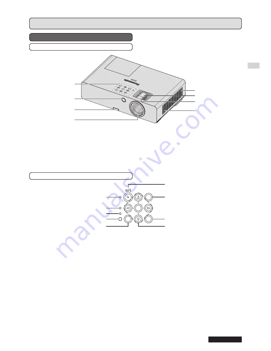 Panasonic PT-LB1E Operating Instructions Manual Download Page 13