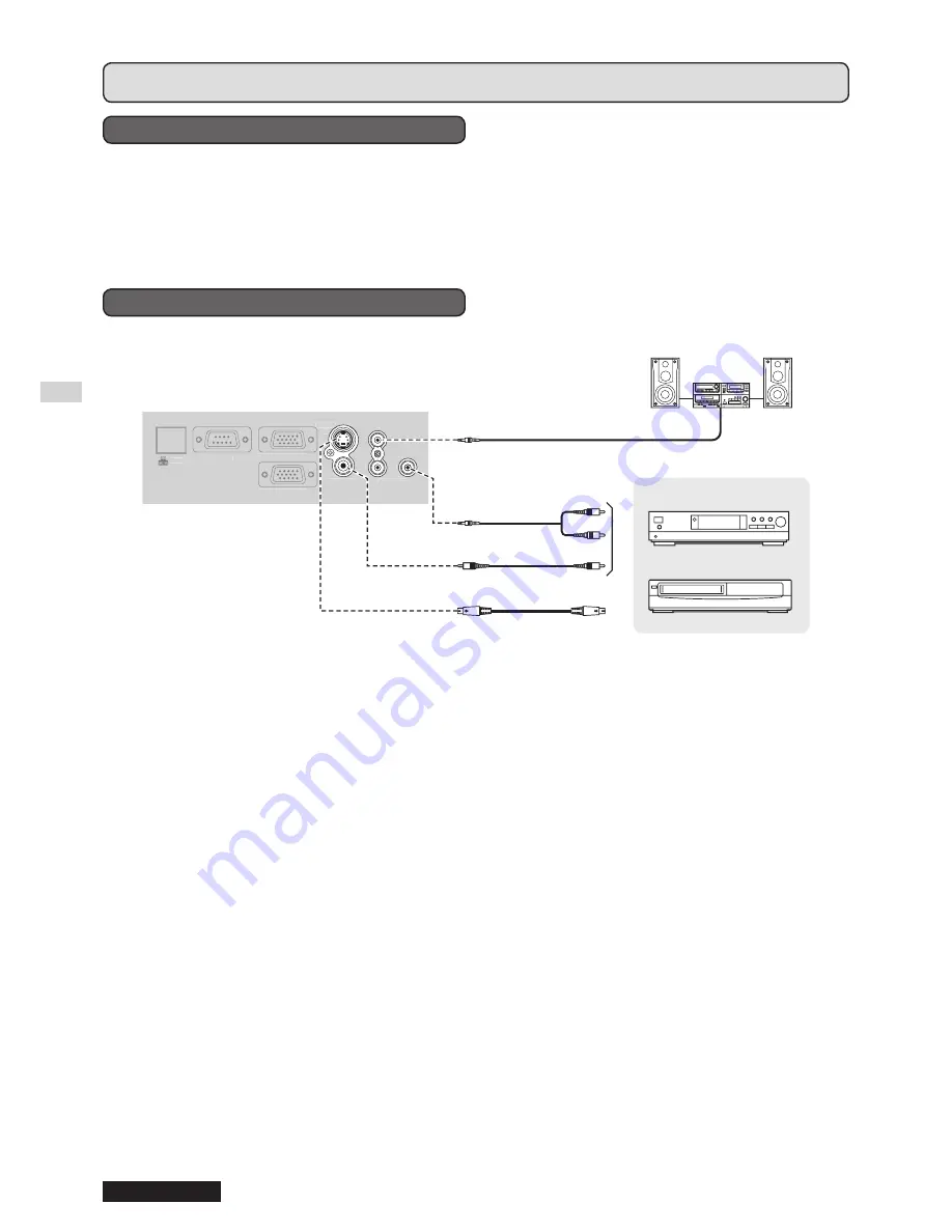 Panasonic PT-LB1E Operating Instructions Manual Download Page 18