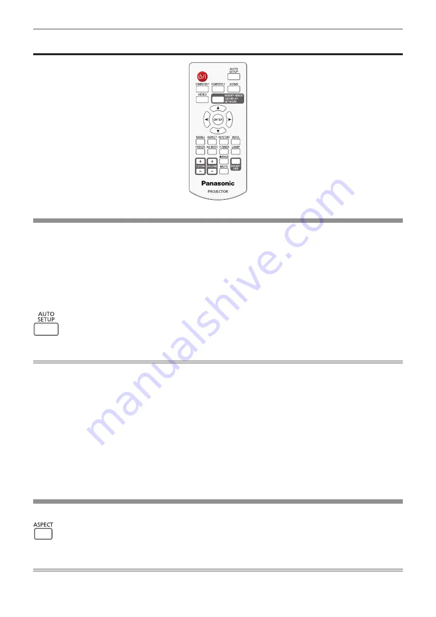 Panasonic PT-LB305 Operating Instructions Manual Download Page 45