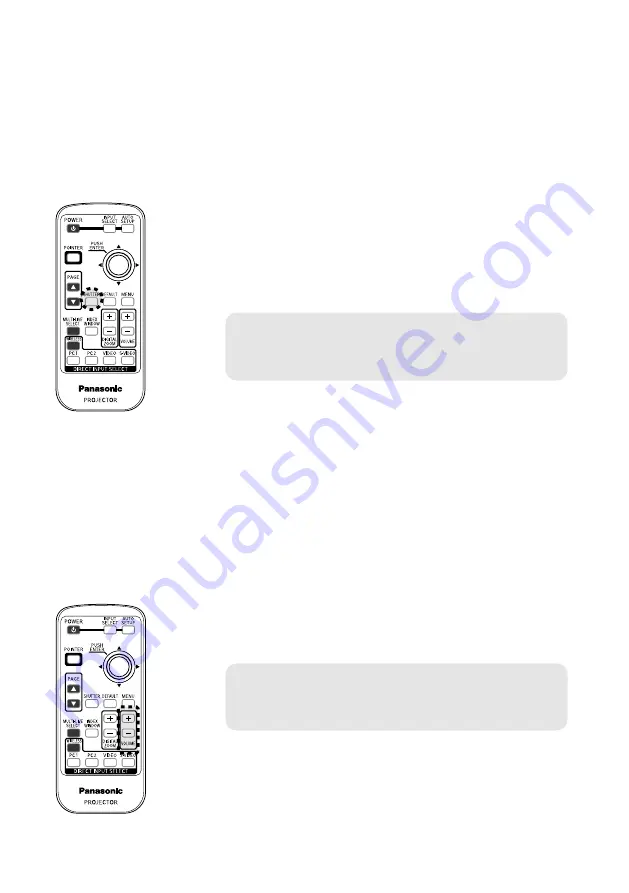 Panasonic PT-LB55 Скачать руководство пользователя страница 32