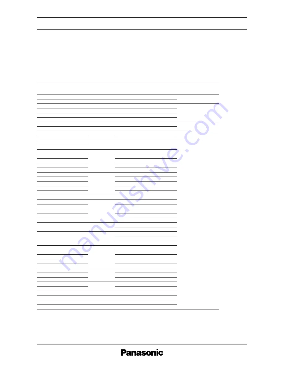 Panasonic PT-LB75NT Spec File Download Page 6