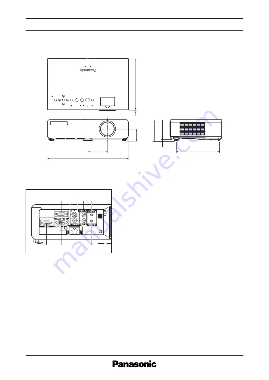 Panasonic PT-LB90 Series Specifications Download Page 4