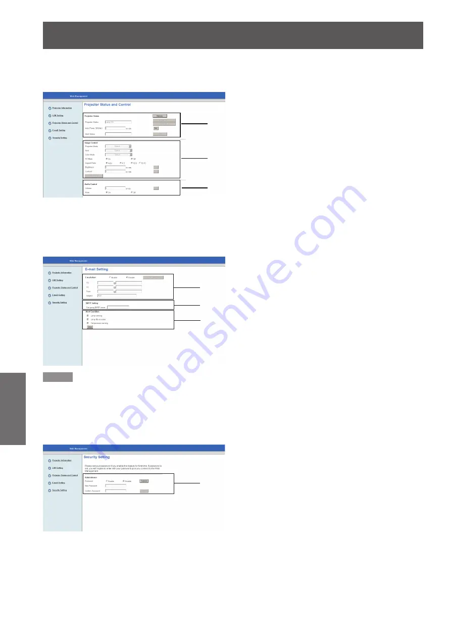 Panasonic PT-LW271U Operating Instructions Manual Download Page 50