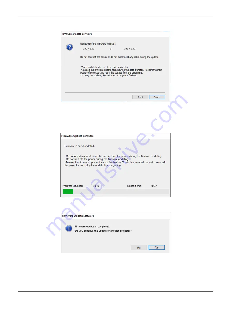 Panasonic PT-MZ10K Operating Instructions Manual Download Page 204