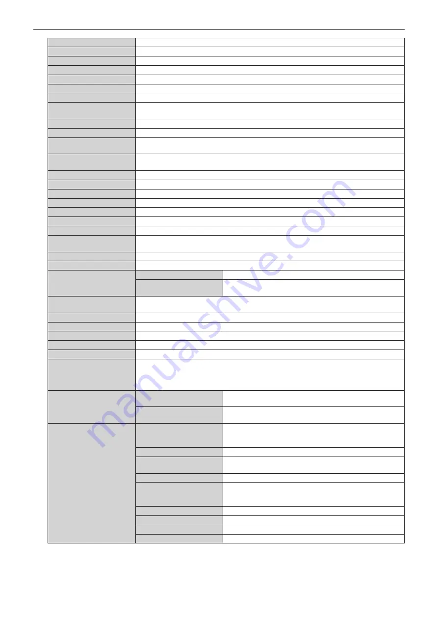 Panasonic PT-RS20K Operating Instructions Manual Download Page 174