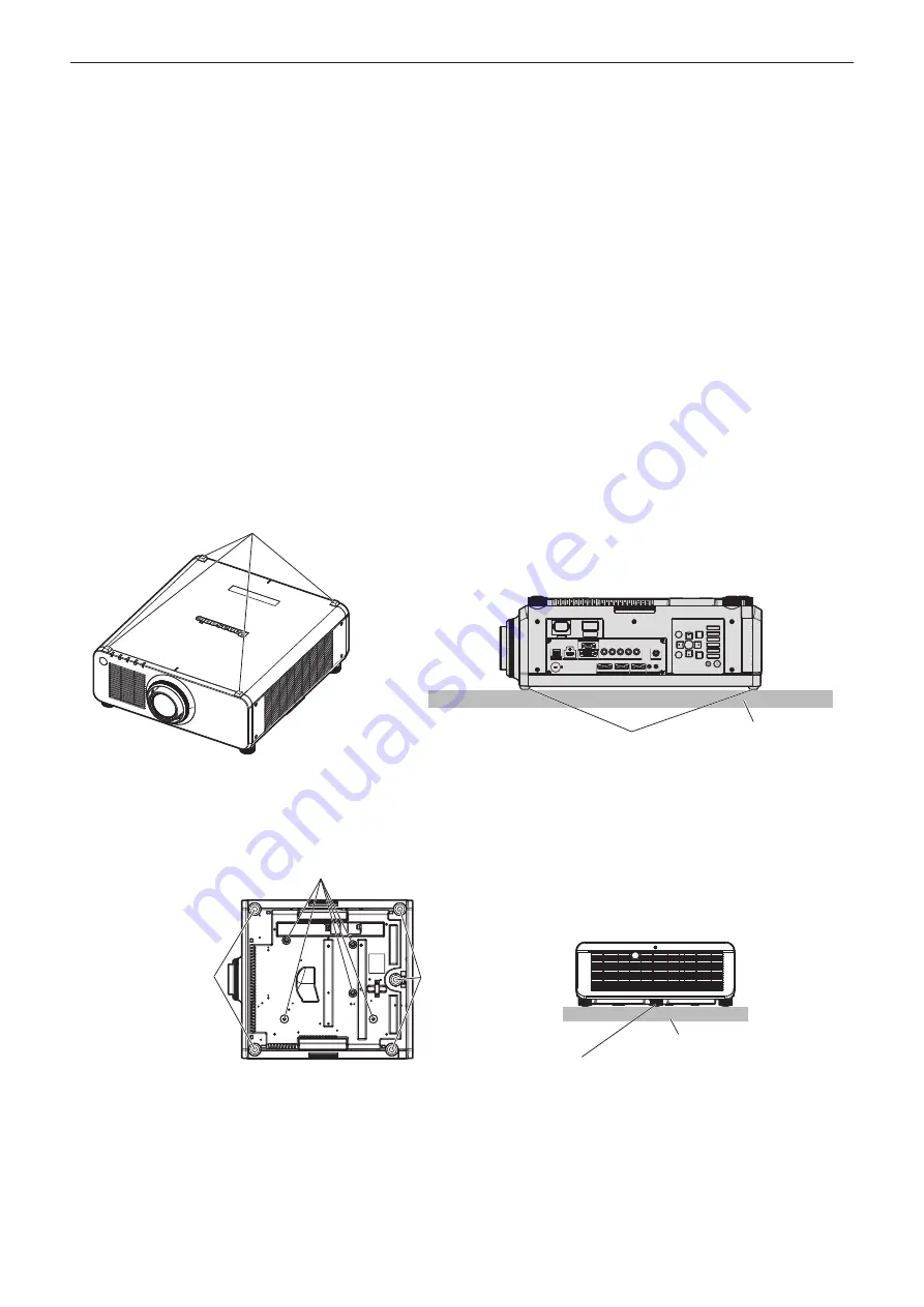 Panasonic PT-RW630 series Operating Instructions Manual Download Page 19