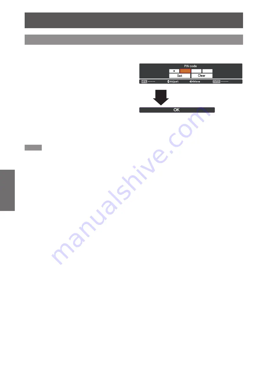 Panasonic PT-TW230E Operating Instructions Manual Download Page 26