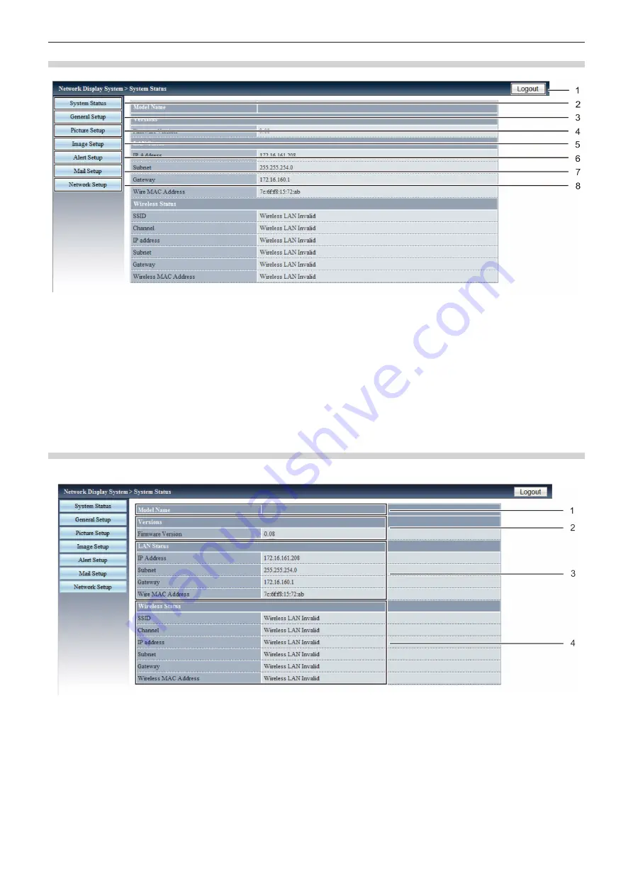 Panasonic PT-TW371R Operating Instructions Manual Download Page 87