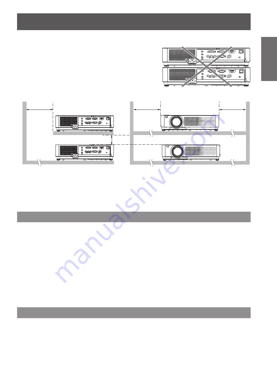 Panasonic PT-VW330U Operating Instructions Manual Download Page 13