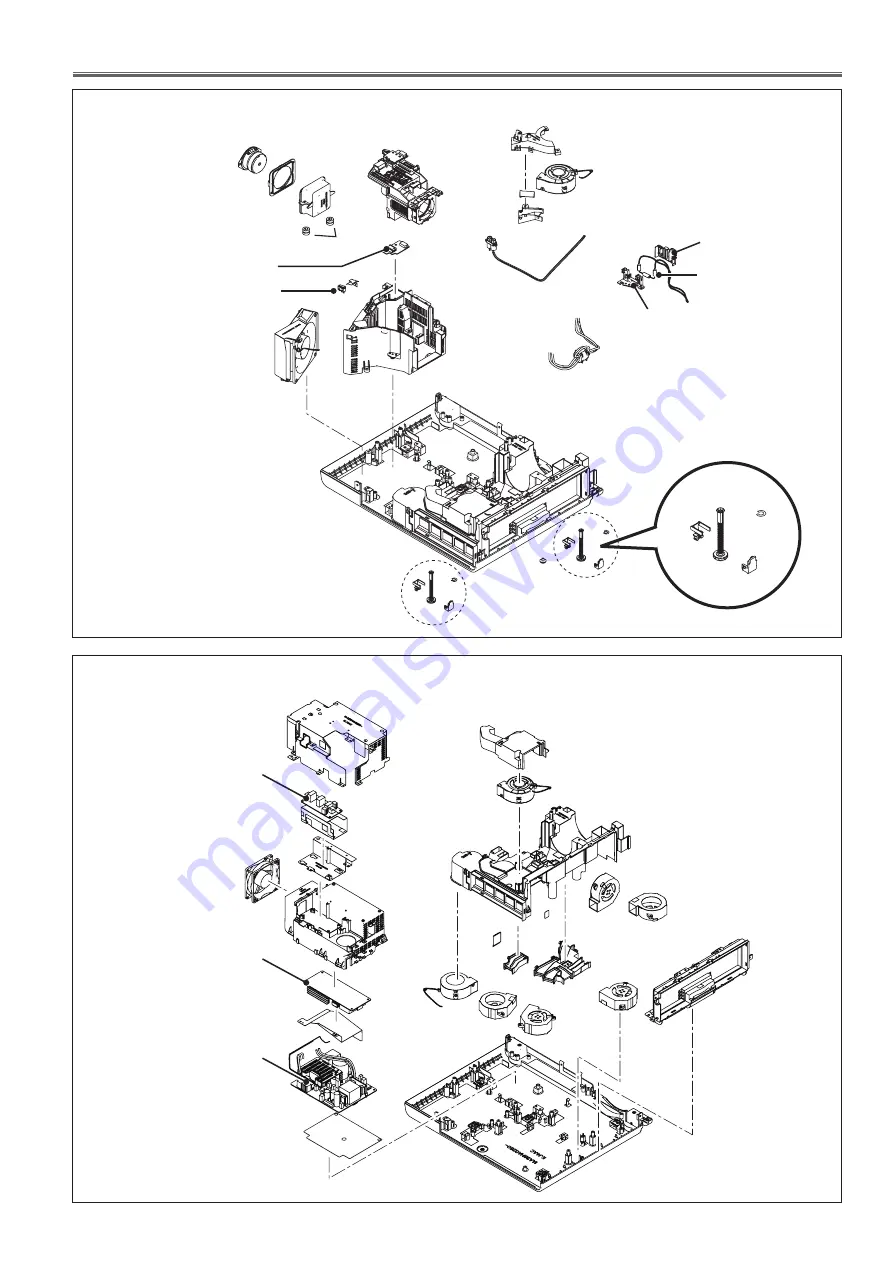 Panasonic PT-VW430E Service Manual Download Page 89