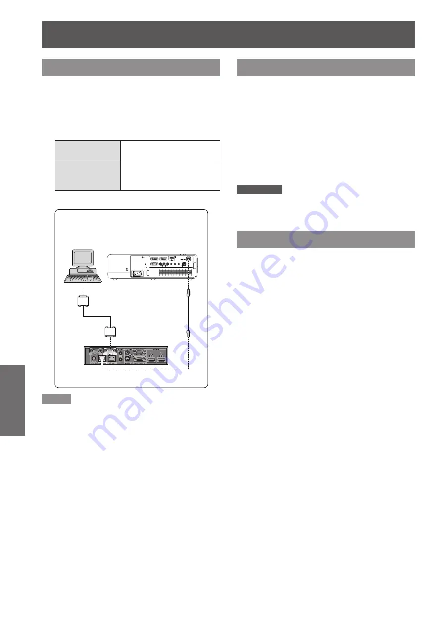 Panasonic PT-VW431DE Operating Instructions Manual Download Page 58