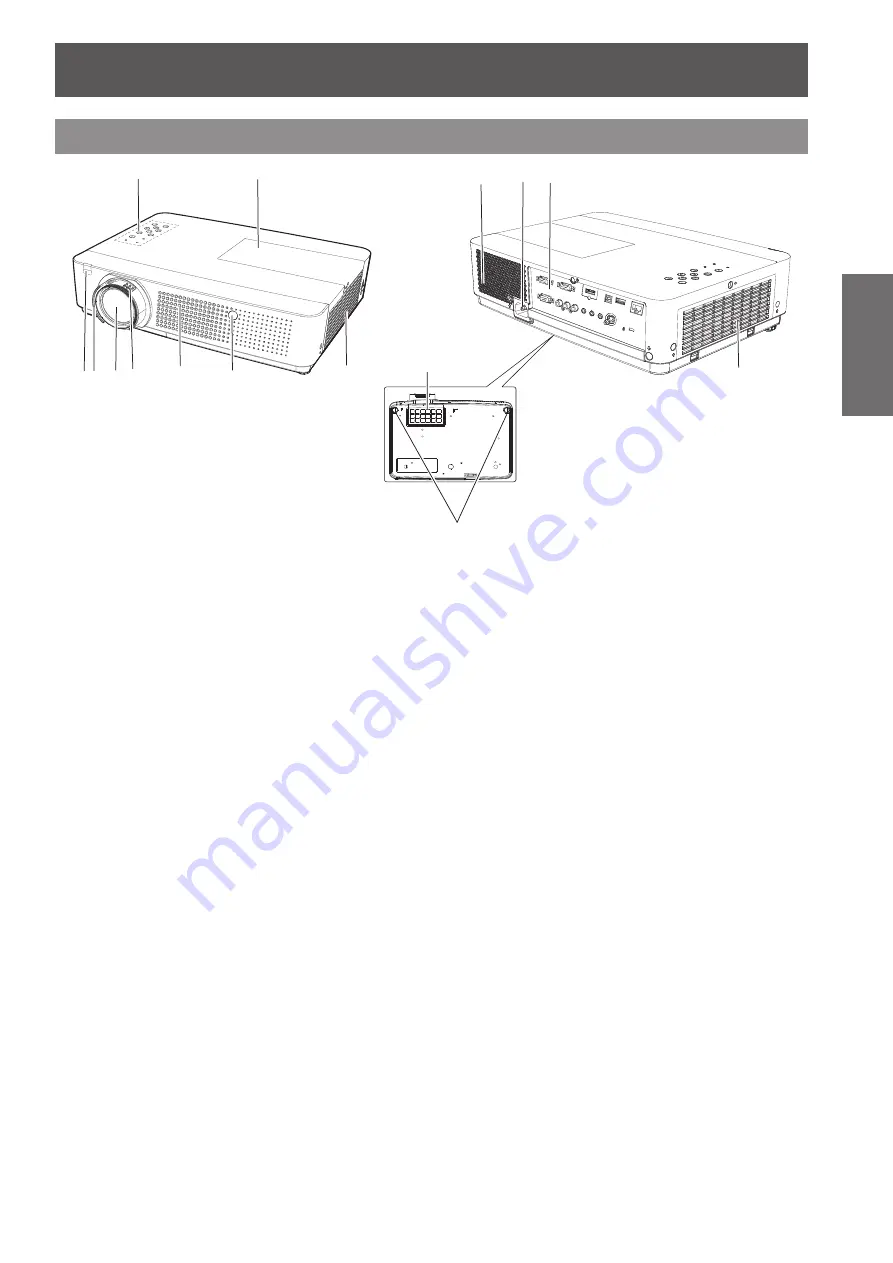 Panasonic PT-VX400NTE Operating Instructions Manual Download Page 21