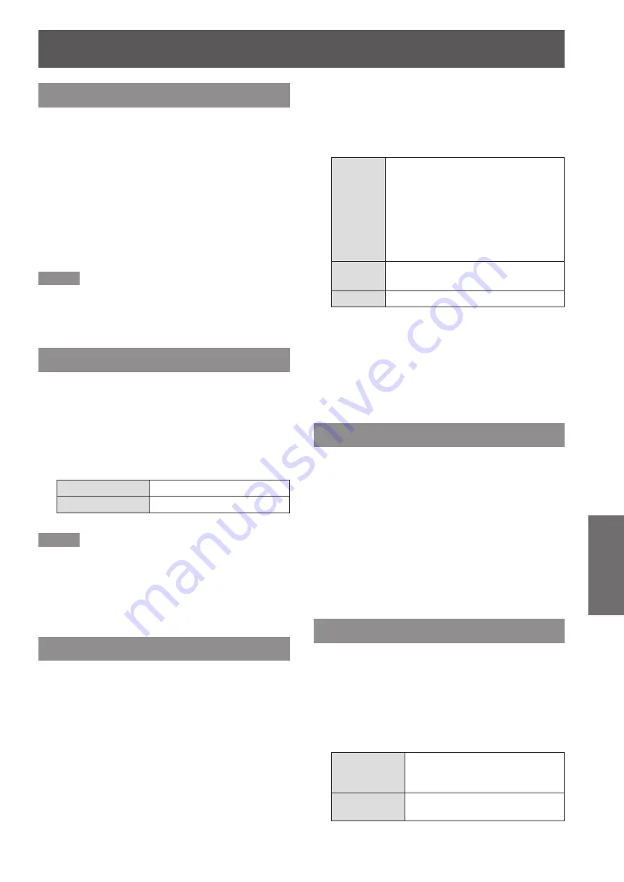 Panasonic PT-VX400NTEA Operating Instructions (Functional Manual) Download Page 59