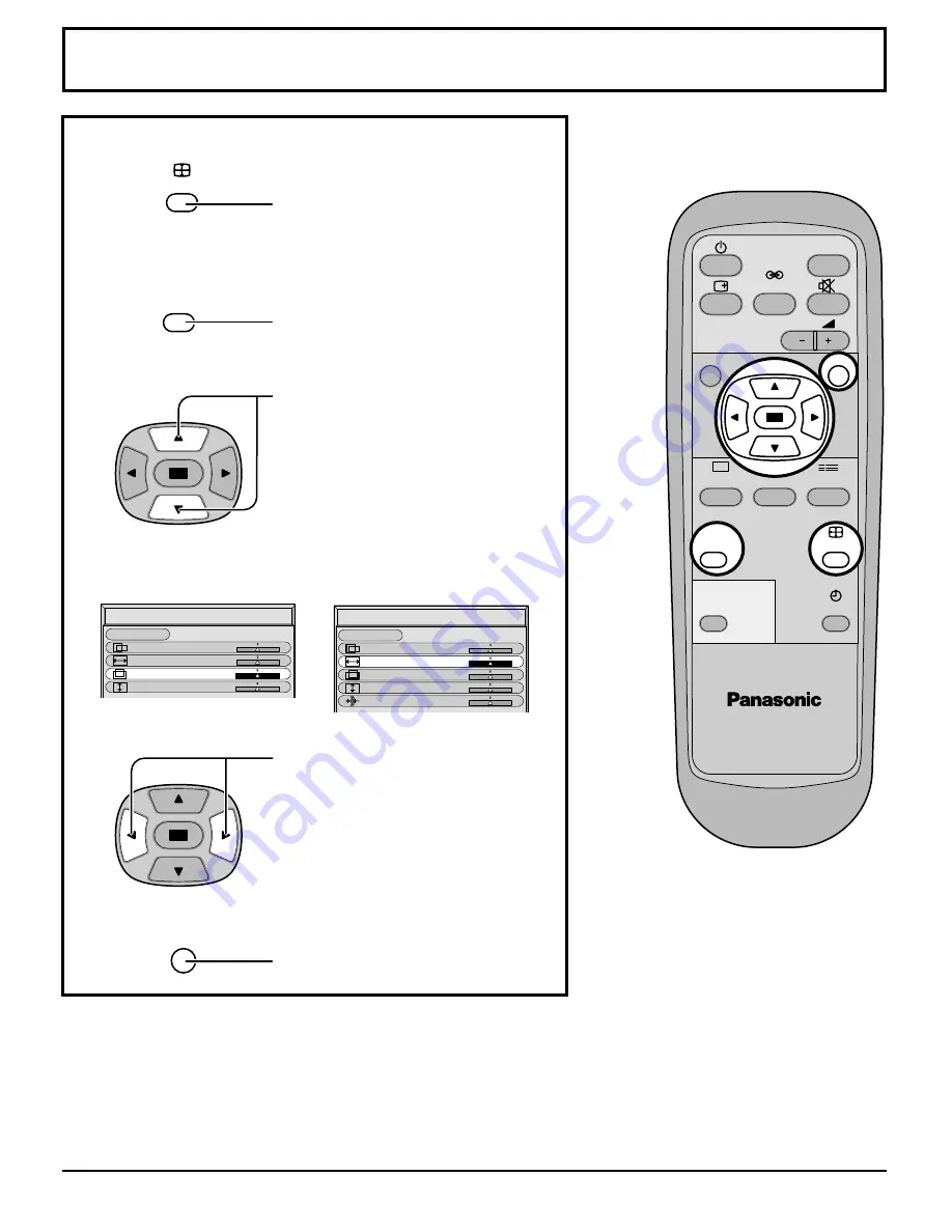 Panasonic PT42PD3P - PLASMA DISPLAY Operating Instructions Manual Download Page 24