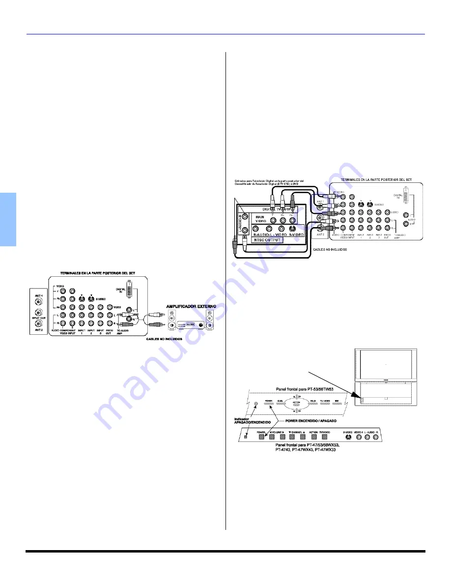 Panasonic PT4743G - 56