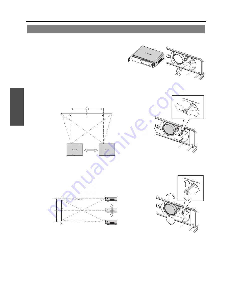 Panasonic PTFW100NTU - LCD PROJEC. WIRELESS Operating Instructions Manual Download Page 16