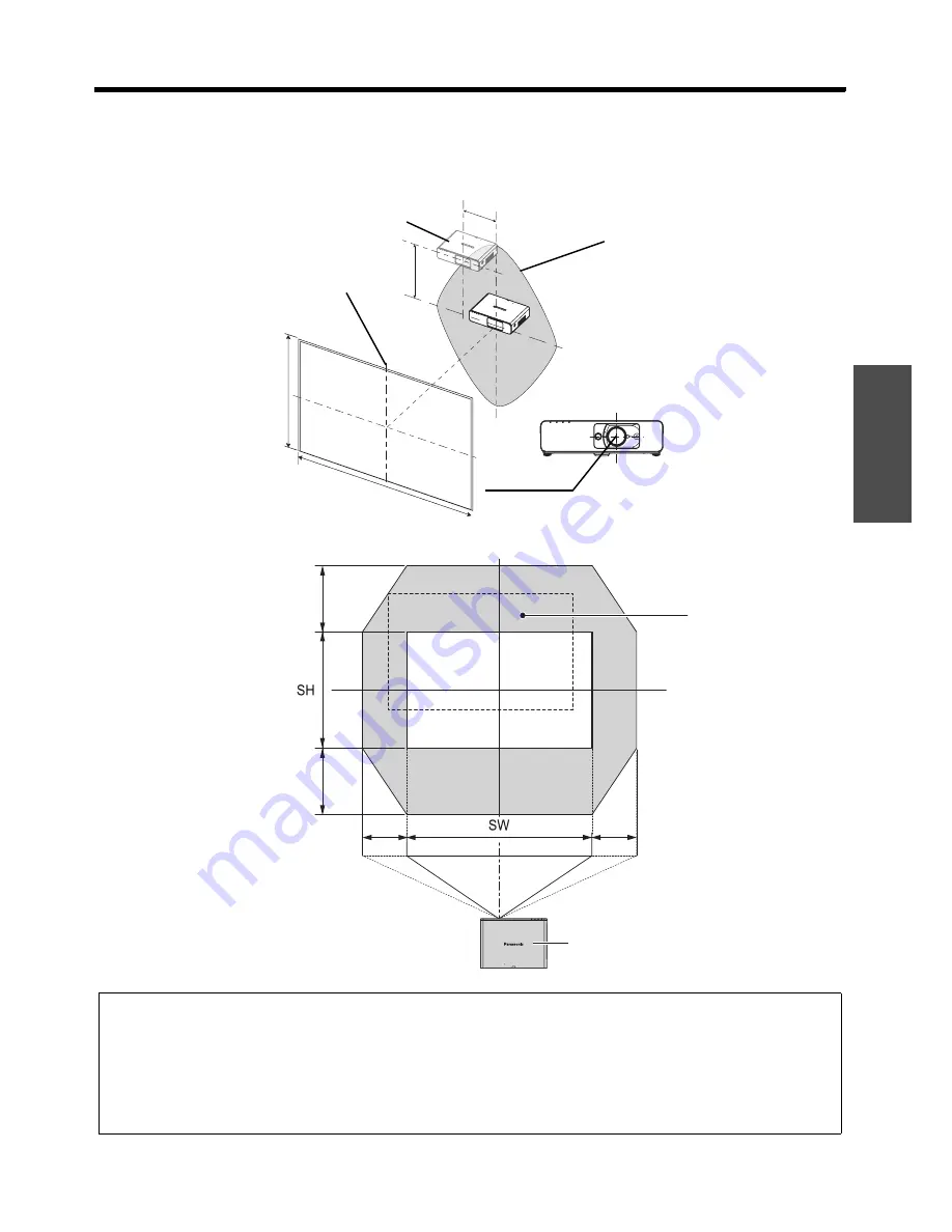 Panasonic PTFW100NTU - LCD PROJEC. WIRELESS Скачать руководство пользователя страница 17