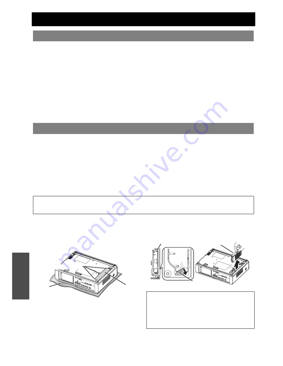 Panasonic PTFW100NTU - LCD PROJEC. WIRELESS Скачать руководство пользователя страница 40