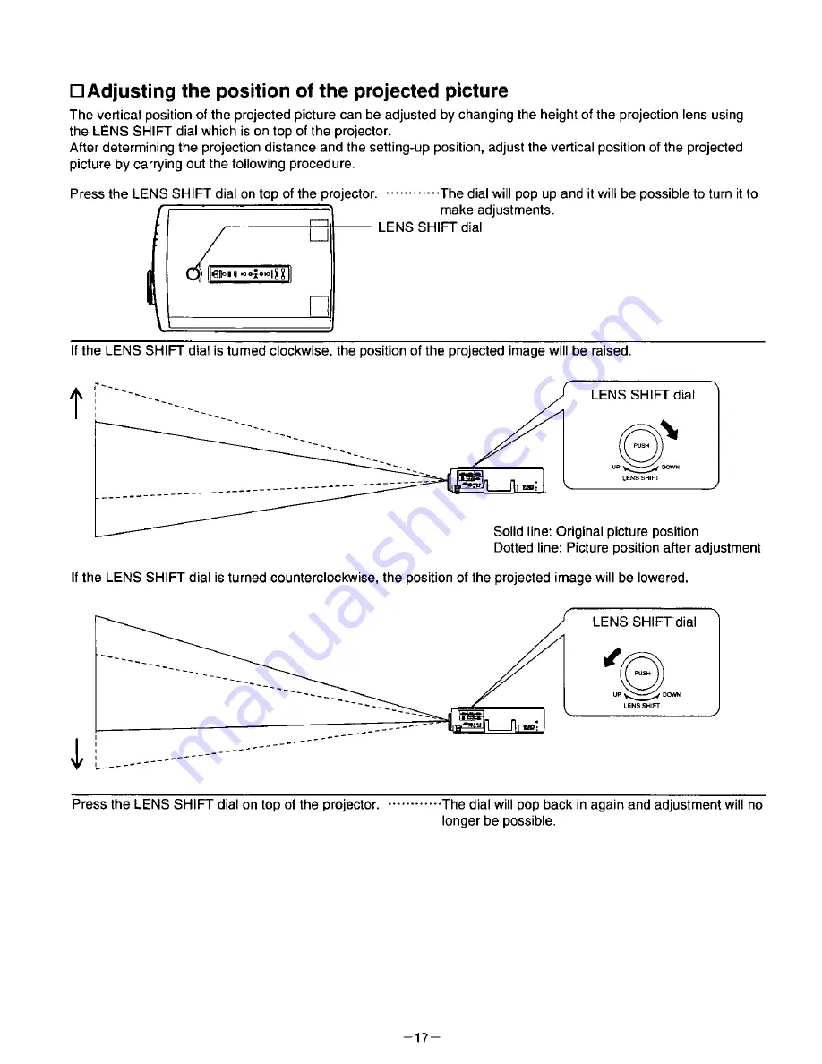 Panasonic PTL597U - LCD PROJECTOR Скачать руководство пользователя страница 18