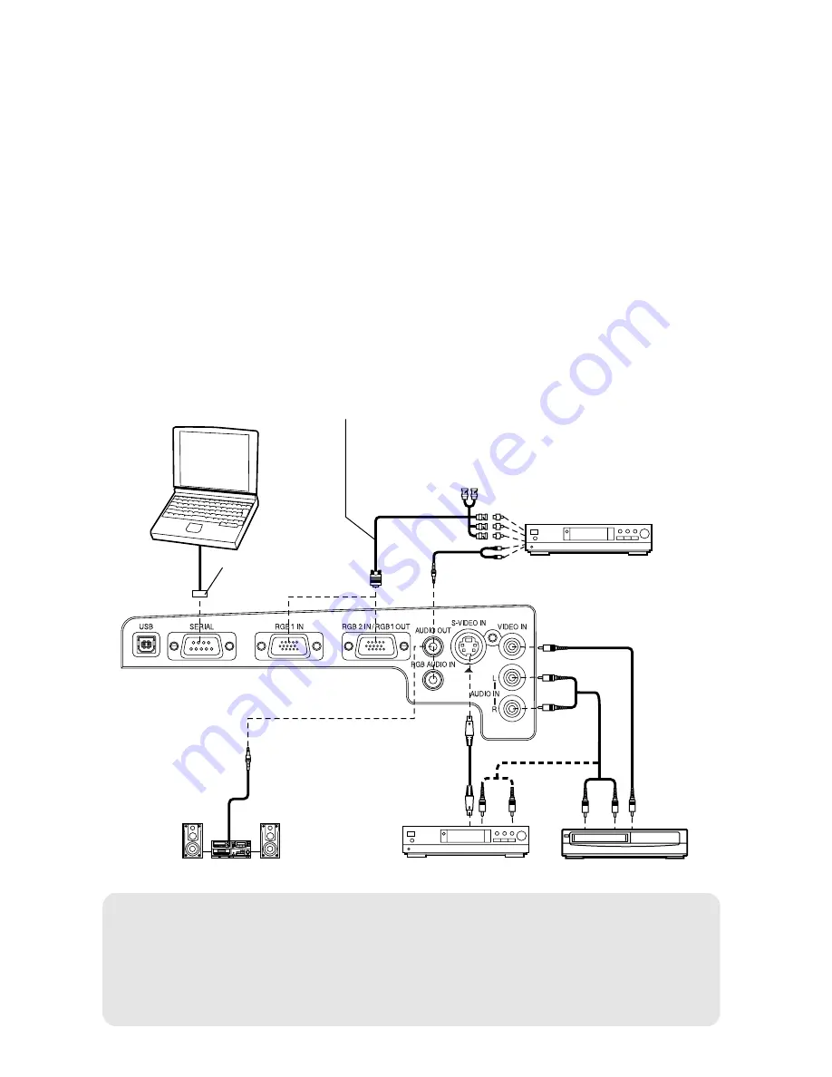 Panasonic PTL735NTU - LCD PROJECTOR-NETWORK IB Скачать руководство пользователя страница 20