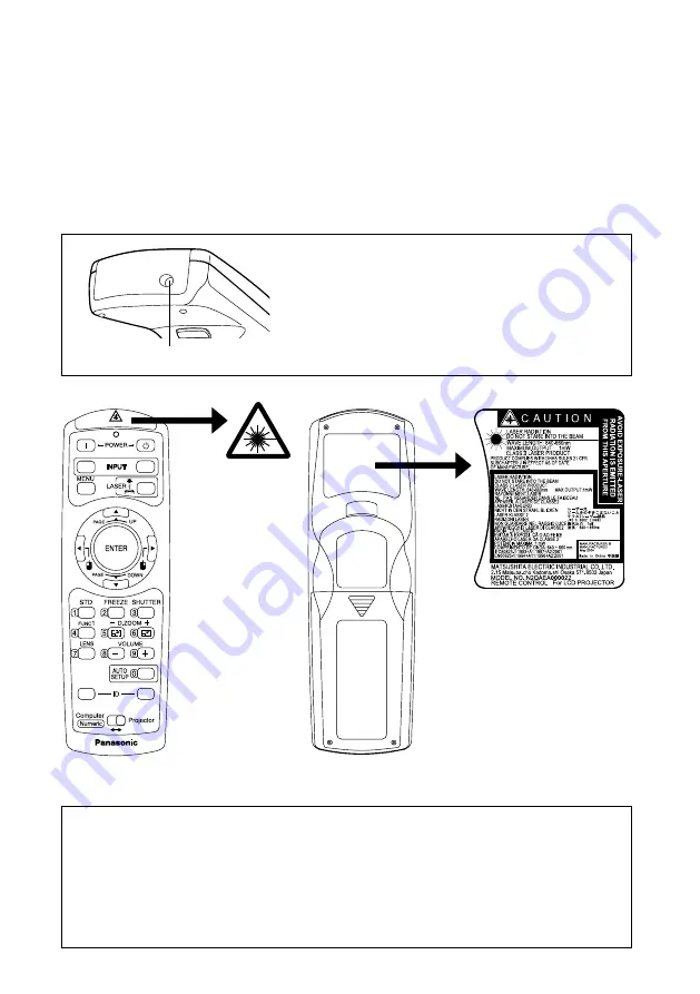 Panasonic PTL785U - LCD PROJECTOR UNIT Operating Instructions Manual Download Page 32