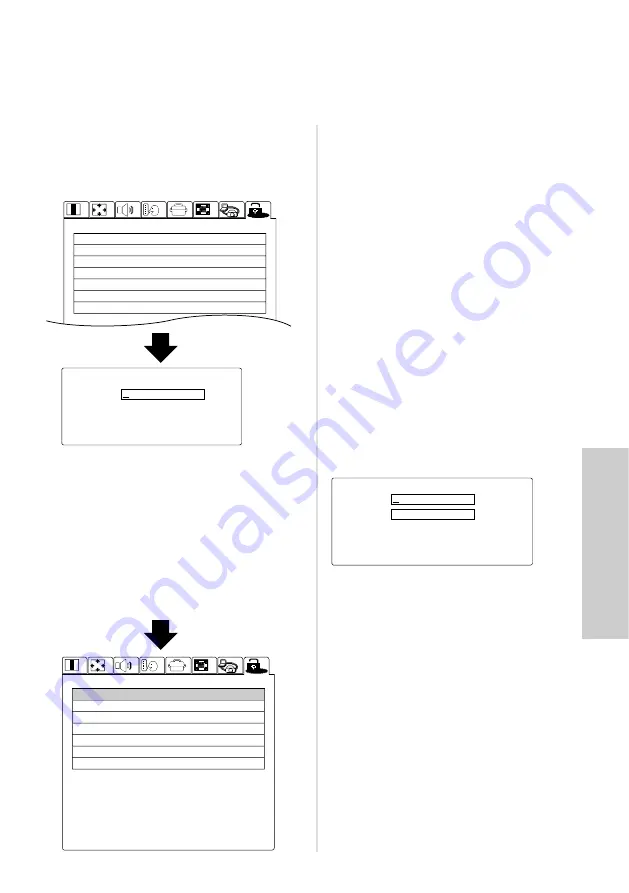 Panasonic PTL785U - LCD PROJECTOR UNIT Operating Instructions Manual Download Page 51