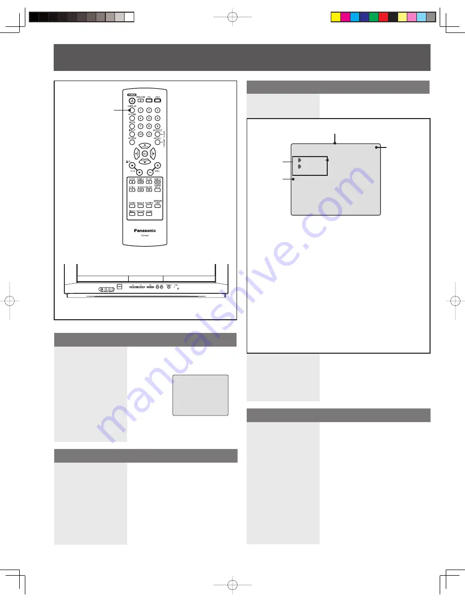 Panasonic PV-20DF25-K Operating Instructions Manual Download Page 28