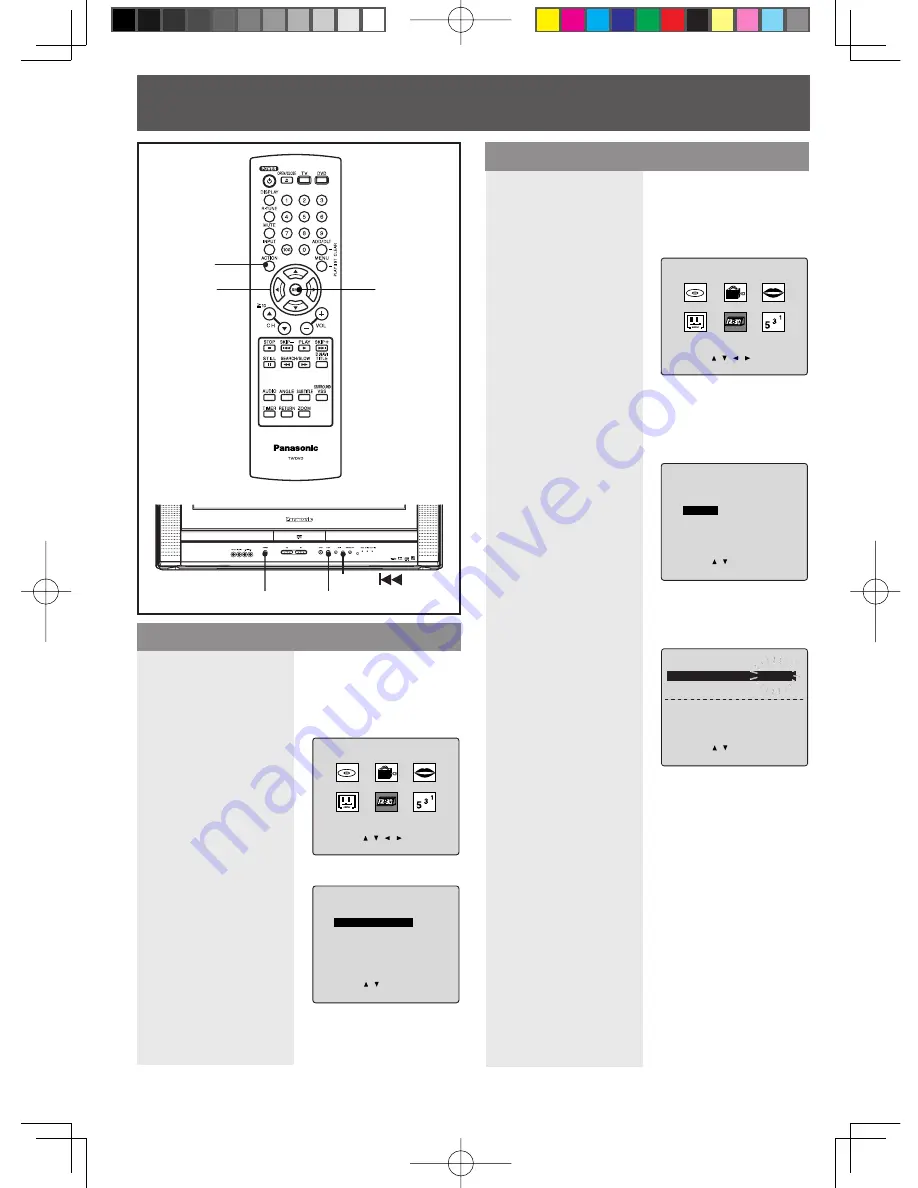 Panasonic PV-20DF64-K Operating Instructions Manual Download Page 20