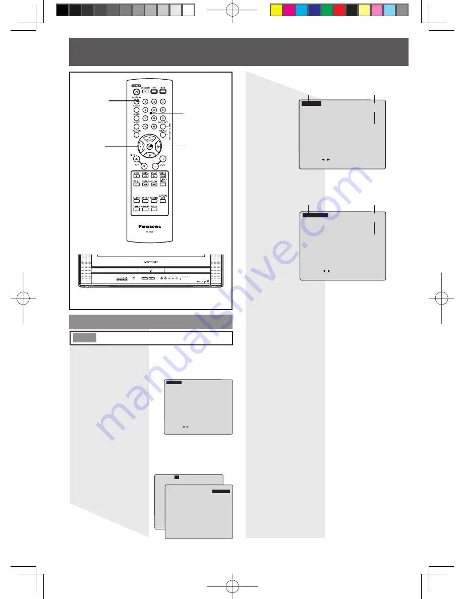 Panasonic PV-20DF64-K Operating Instructions Manual Download Page 48