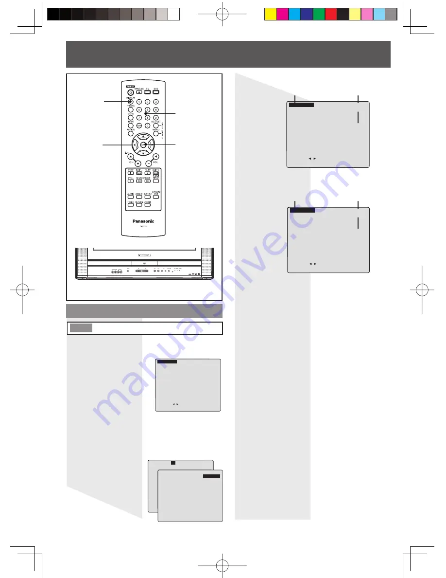 Panasonic PV-20DF64-K Operating Instructions Manual Download Page 116