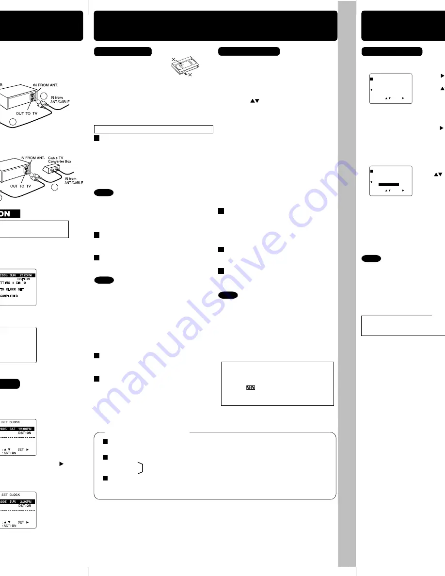 Panasonic PV-455S-K Operating Instructions Manual Download Page 5