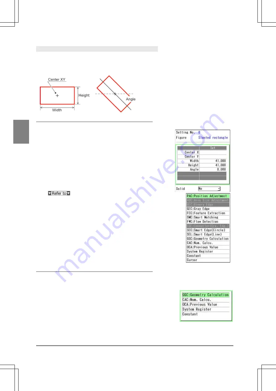 Panasonic PV-500 User Manual Download Page 262