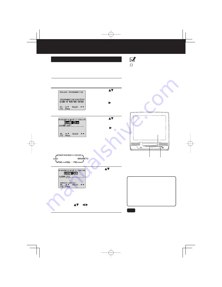 Panasonic PV-C2023-K Operating Instructions Manual Download Page 52