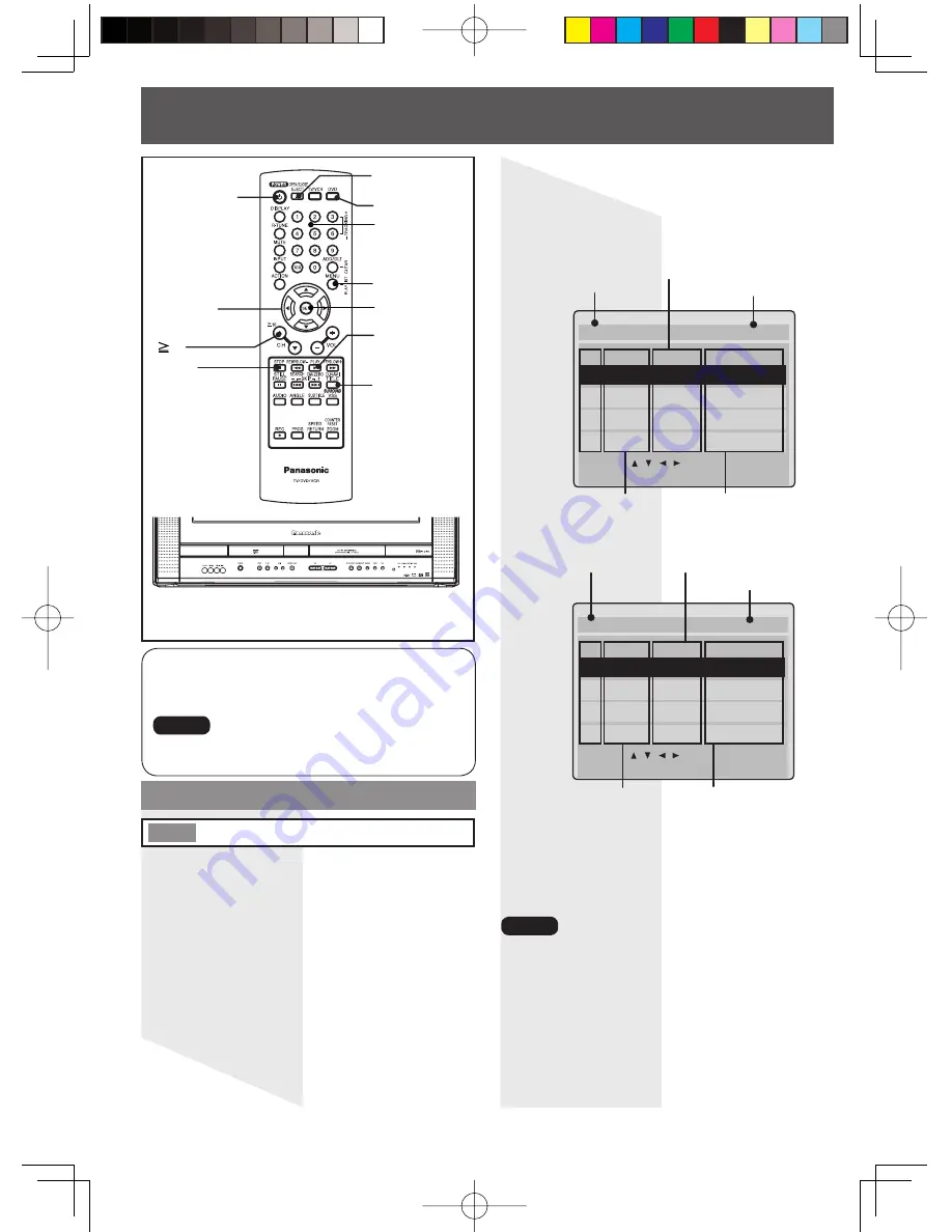 Panasonic PV-DF2004-K Operating Instructions Manual Download Page 128