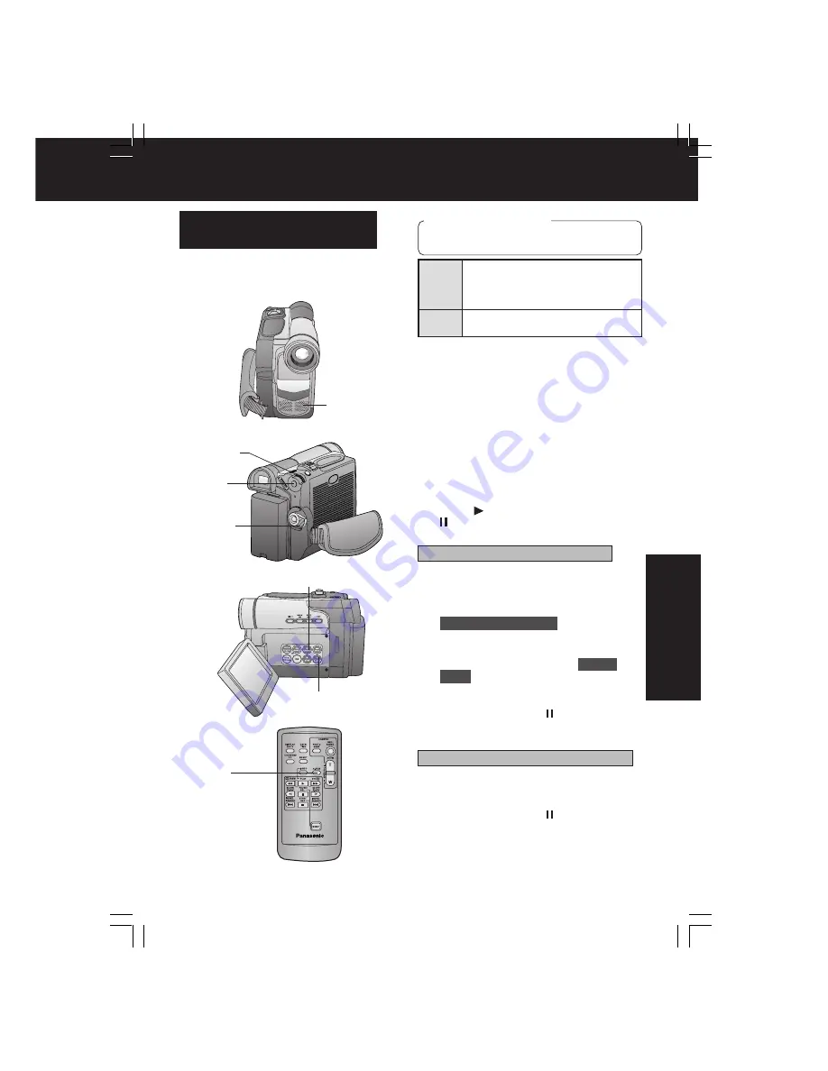 Panasonic PV-DV103-K Operating Instructions Manual Download Page 43