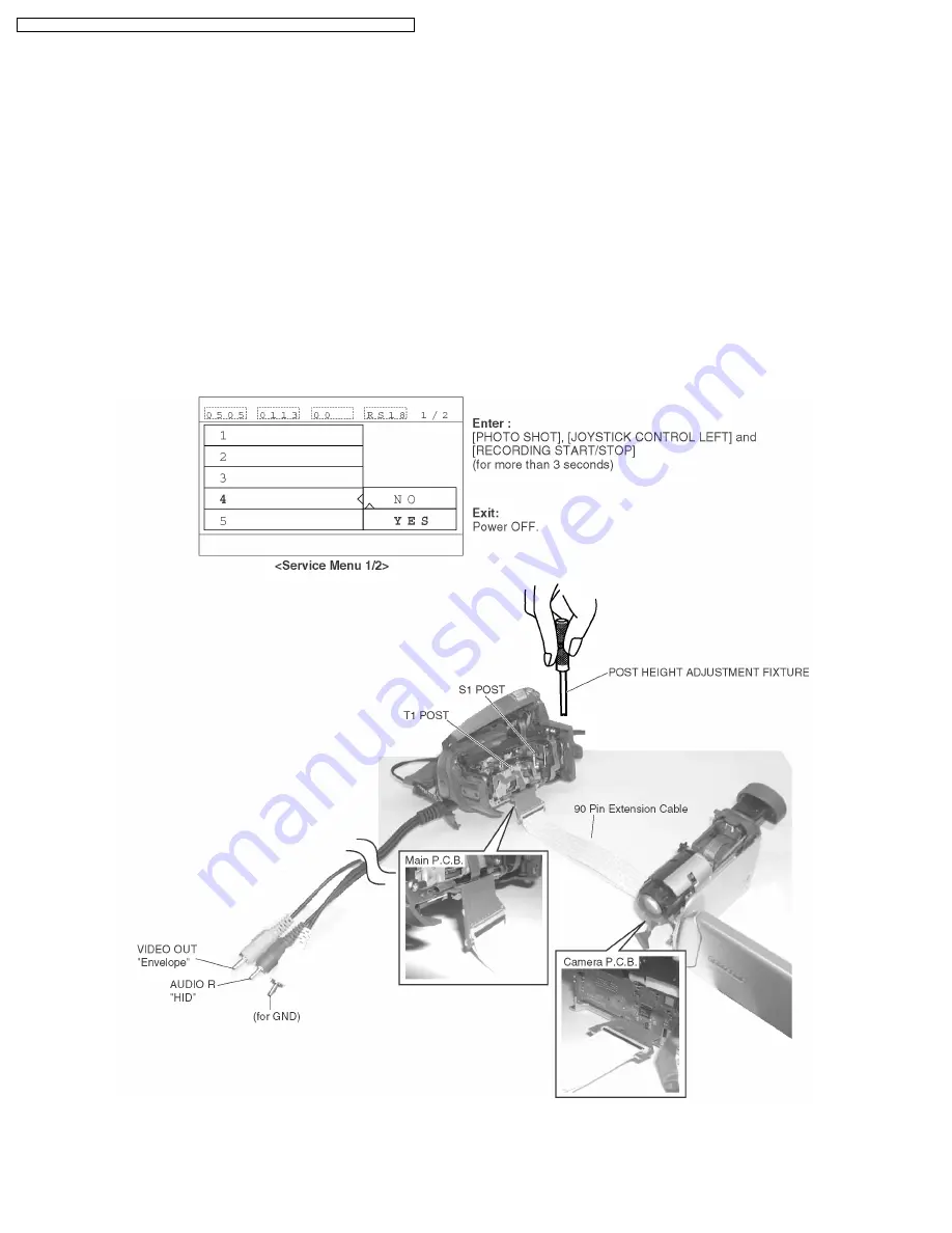 Panasonic PV-GS29P Service Manual Download Page 68