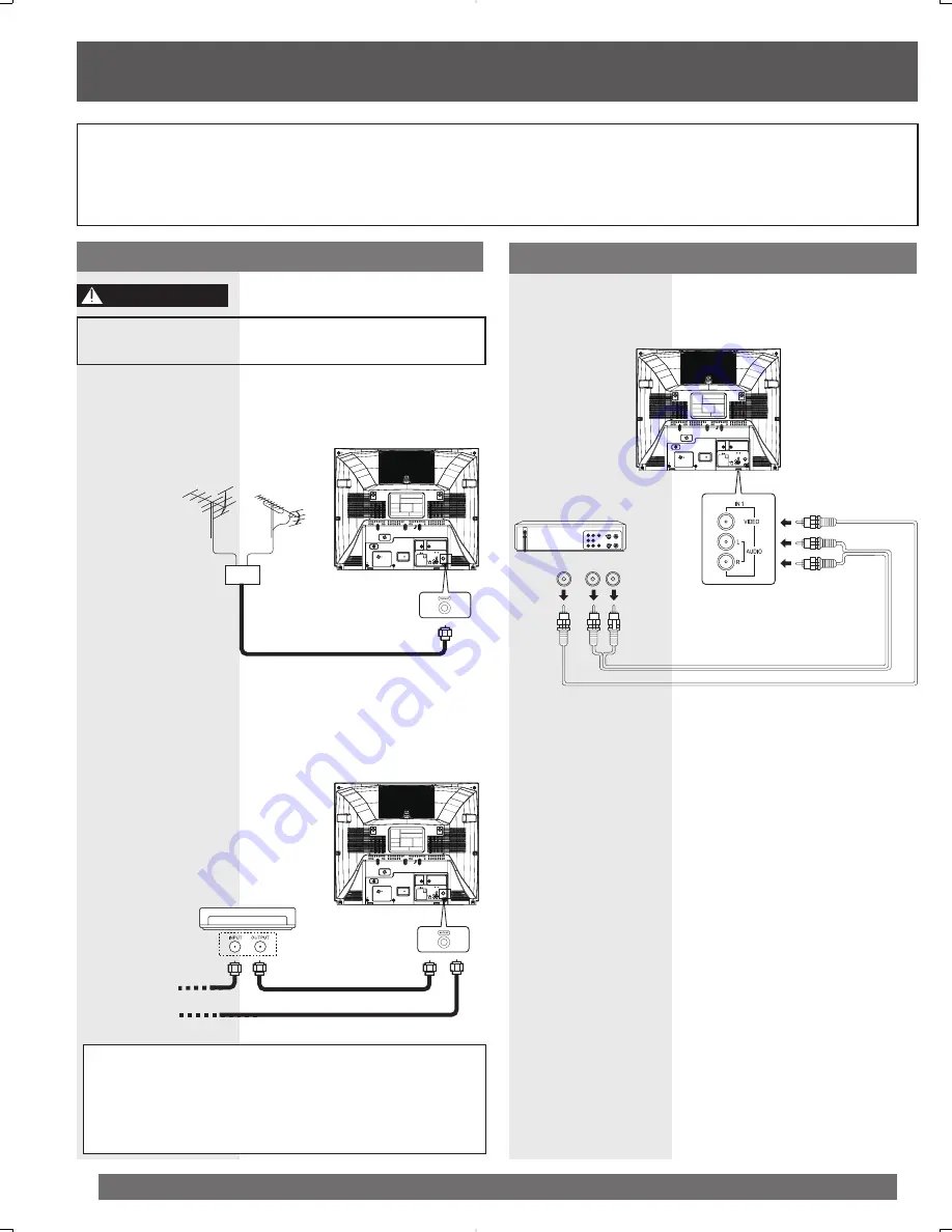 Panasonic PVDF205 - DVD COMBO TV Operating Instructions Manual Download Page 10